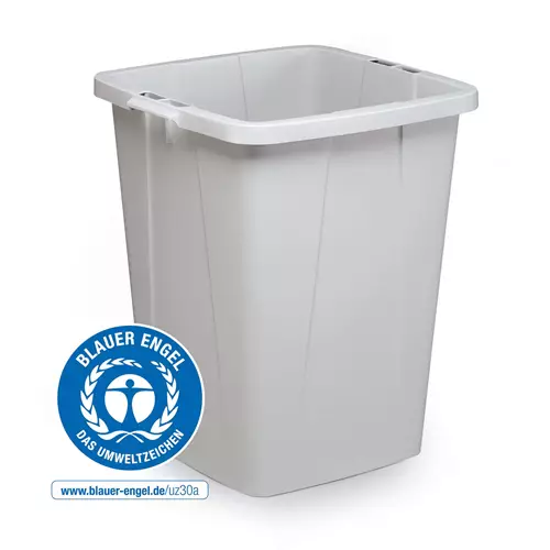 Durable 1800505050 waste container Rectangular Plastic Grey
