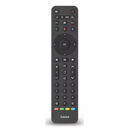 Hama 00221055 remote control IR Wireless TV Press buttons