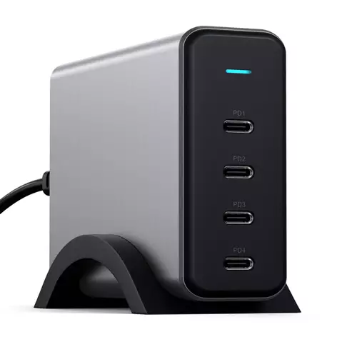 Satechi ST-UC165GM-EU mobile device charger Universal Black Grey AC Fast charging Indoor