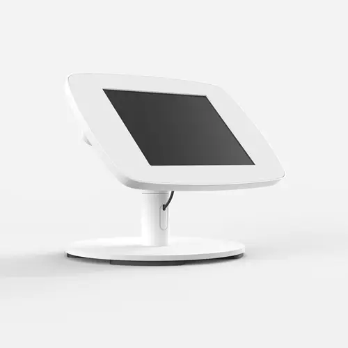 Bouncepad Original Twist-Mini + Counter Base | Apple iPad Mini 6 / 7 Gen 8.3 (2021 - 2024) | White | Exposed Front Camera and Home Button