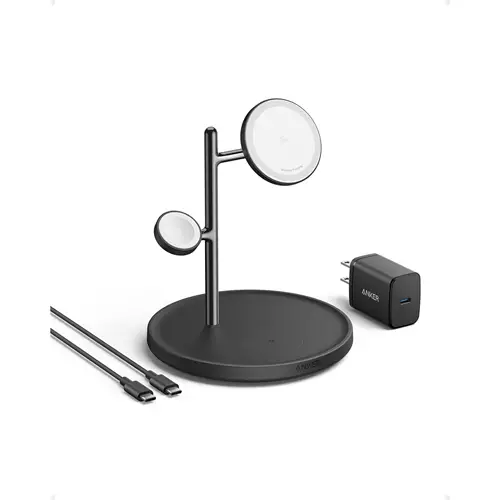 Anker B25M3212 mobile device charger Headphones Mobile phone Other Smartwatch Black White USB Indoor