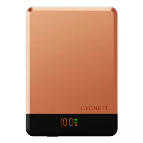 Cygnett MagSlim 5000 mAh Wireless charging Cherry colour
