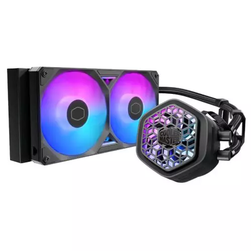 Cooler Master MasterLiquid Atmos II 240 VRM Fan Black Processor Liquid cooling kit 12 cm 1 pc(s)