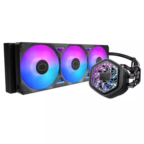 Cooler Master MasterLiquid Atmos II 360 VRM Fan Black Processor Liquid cooling kit 12 cm 1 pc(s)
