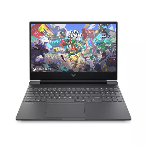 HP Victus Gaming 15-fb3004na AMD Ryzen 5 240 Laptop 39.6 cm (15.6") Full HD 16 GB DDR5-SDRAM 1 TB SSD NVIDIA GeForce RTX 5050 Wi-Fi 6 (802.11ax) Windows 11 Home AI PC Black