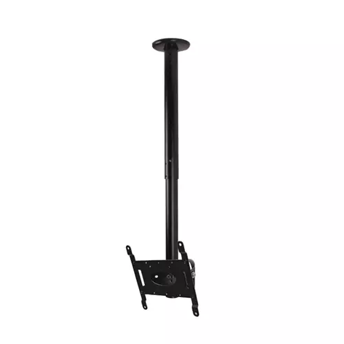 B-Tech Telescopic Universal Flat Screen Ceiling Mount with Tilt (VESA 200 x 200) - 0.6m to 1m 50mm Pole