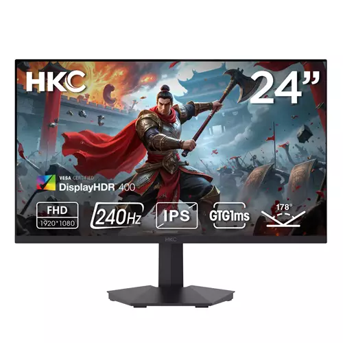 HKC G24H3D 24 Monitor computer monitor 60.5 cm (23.8") 1920 x 1080 pixels Full HD