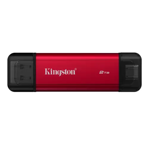 Kingston Technology 2TB Dual USB-A/C Portable SSD Up to 1050MB/s USB 3.2 Gen 2