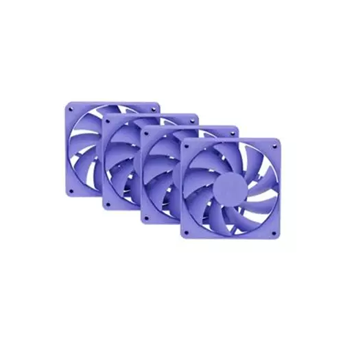 HYTE FAN- -FA12-TM-4 computer cooling system Processor 12 cm Violet 4 pc(s)