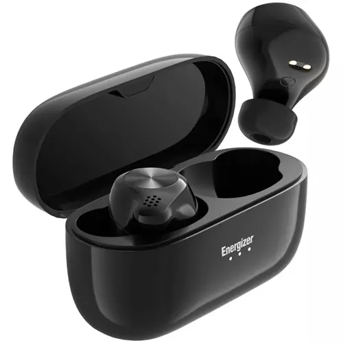 Energizer TWS40BK headphones/headset Wireless In-ear Calls/Music USB Type-C Bluetooth Black