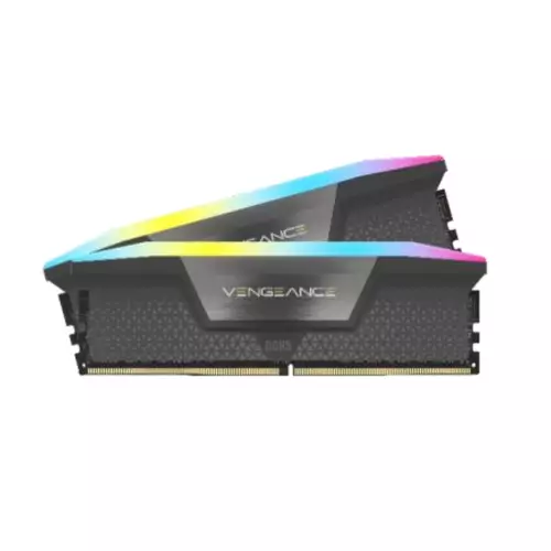 Corsair Vengeance RGB . Component for: PC Internal memory: 64 GB Memory layout (modules x size): 2 x 32 GB Internal memory type: DDR5 Memory clock speed: 3000 MHz Memory form factor: 288-pin DIMM CAS latency: 40