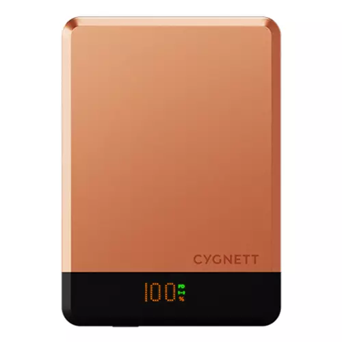 Cygnett MagSlim 10000 mAh Wireless charging Copper