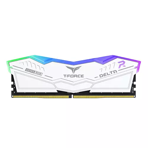 Team Group DELTA RGB . Component for: PC Internal memory: 32 GB Memory layout (modules x size): 2 x 16 GB Internal memory type: DDR5 Memory clock speed: 7200 MHz Memory form factor: 288-pin DIMM CAS latency: 34