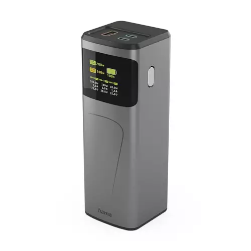 Hama High Power Lithium-Ion (Li-Ion) 24000 mAh Grey