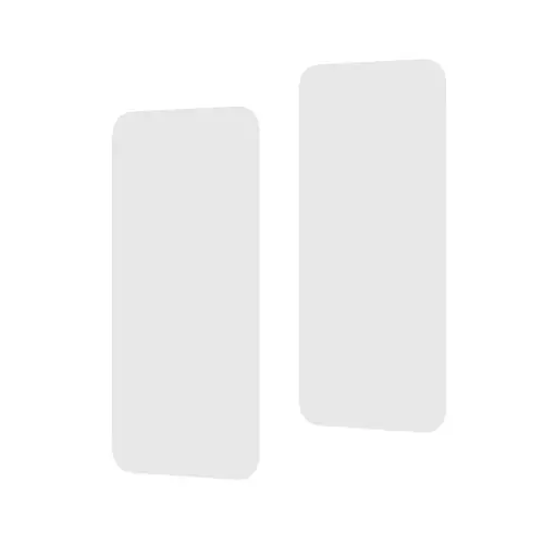 Tech21 T21-10754 mobile phone screen/back protector Clear screen protector Apple 2 pc(s)