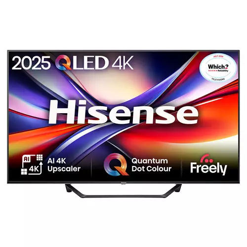 Hisense 43" E7QTUK QLED Smart AI TV with Freely