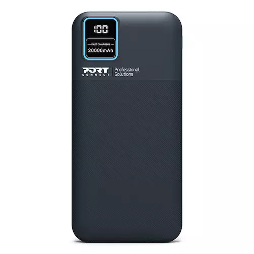 Port Designs 907002 power bank Lithium Polymer (LiPo) 20000 mAh Black