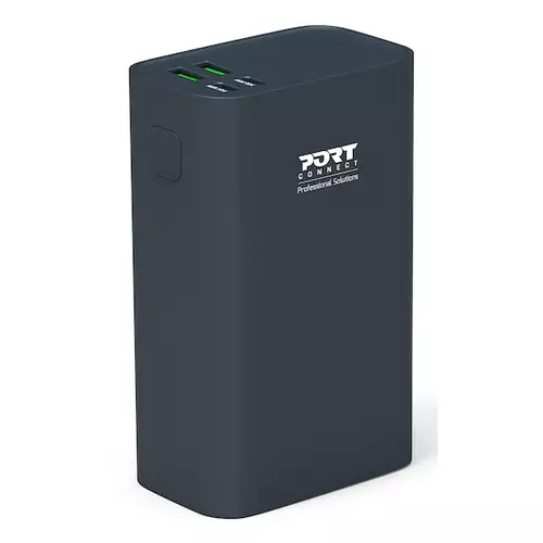 Port Designs 907004 power bank Lithium Polymer (LiPo) 26800 mAh Black