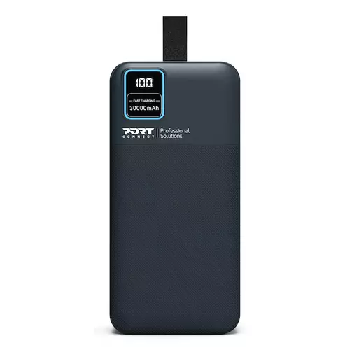 Port Designs 907003 power bank Lithium Polymer (LiPo) 30000 mAh Black