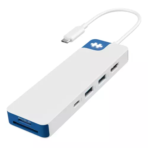 Photos - Card Reader / USB Hub Targus HyperDrive Wired Dock White HD4102BUGL 