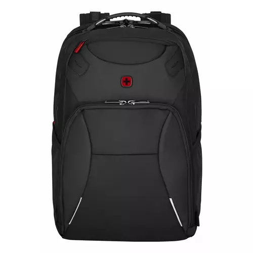 Wenger/SwissGear Cosmic backpack Casual backpack Black Polyester Polyvinyl chloride (PVC) Recycled polyethylene terephthalate (rPET)
