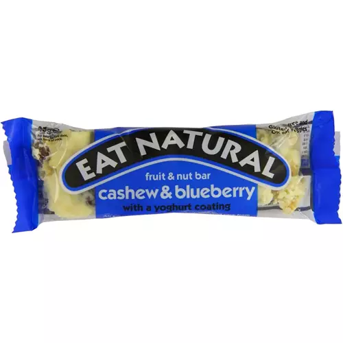 Eat Natural Cashew & Blueberry Fruit & Nut Gluten Free Bar 40G (Pack 12 X 40G) - 0401375