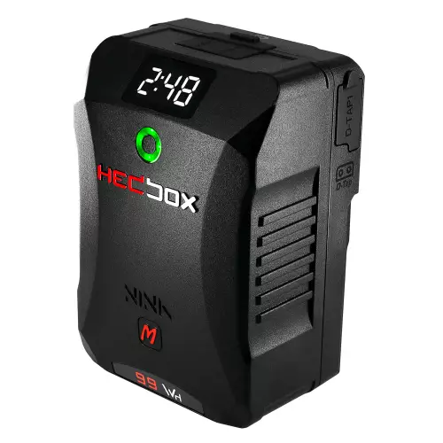 HEDBOX NINA MG. Battery technology: Lithium-Ion (Li-Ion) Battery capacity: 6700 mAh Purpose: Camcorder. Width: 105 mm Depth: 52 mm Height: 75 mm. Quantity per pack: 1 pc(s)