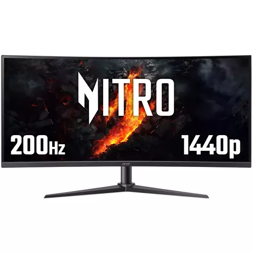 Acer NITRO XZ0 Nitro XZ340CURX0bmiiphx - 34'' WQHD (3440x1440) 200Hz 1ms 21:9 1500R Curve ZeroFrame VA Black