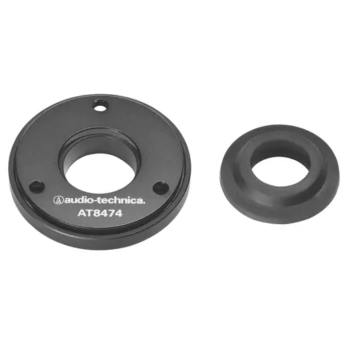 Audio-Technica AT8474. Product type: Isolation ring Brand compatibility: Audio-Technica Product colour: Black