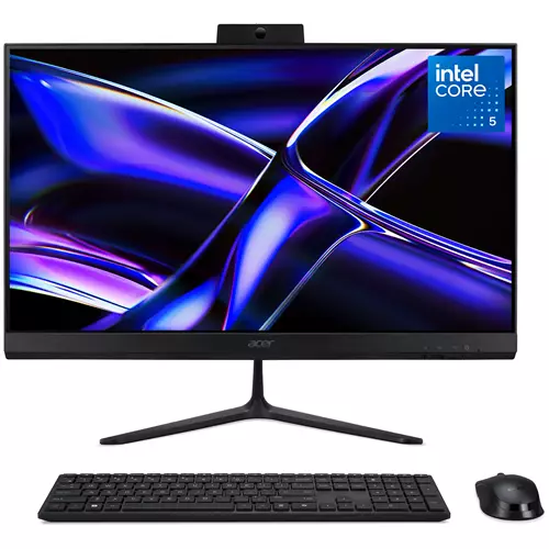 Acer Aspire C27-B All-in-One Desktop - Intel Core 5-120U 8GB 512GB SSD Integrated Intel Graphics 27" Full HD Windows 11 Black