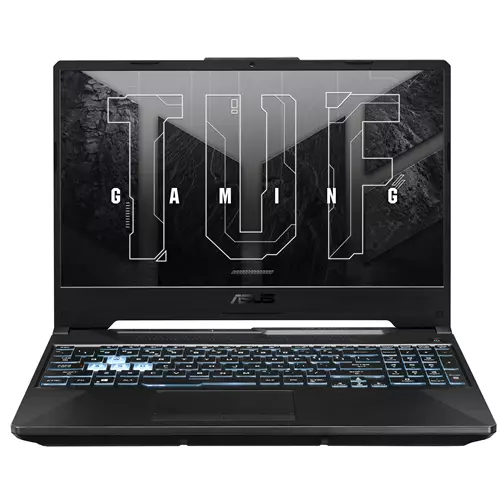 ASUS TUF Gaming A15 FA506NF-HN007W laptop AMD Ryzen 5 7535HS 39.6 cm (15.6") Full HD 16 GB DDR5-SDRAM 512 GB SSD NVIDIA GeForce RTX 2050 Wi-Fi 6 (802.11ax) Windows 11 Home Black