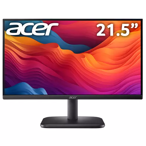 Acer EK1 EK221QJ0 - 21.5" IPS Full HD (1920x1080) 120Hz 5ms HDMI VGA. Black 54.6 cm (21.5") 1920 x 1080 pixels Full HD LED 5 ms Black