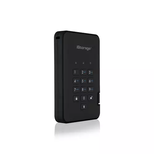 iStorage diskAshur SSD 256GB Black | Secure Portable Solid State Drive |AES-XTS 256-bit Hardware Encryption | PIN protected | OS & Platform Independent | TAA Compliant |Brute force hack defence | Dust/Water Resistant