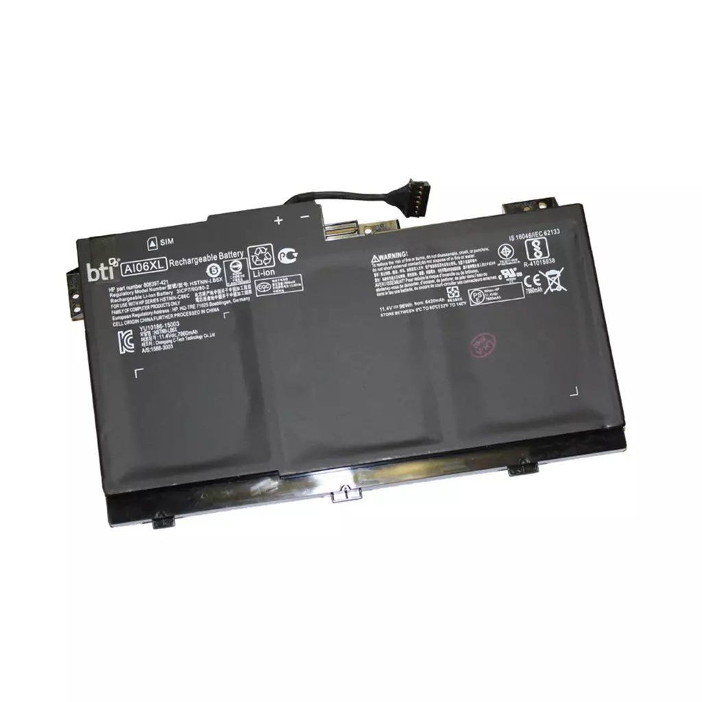 Bti HSTNN-LBX6 Compatible 96Wh 6-Cell Battery For Hp Zbook 17 G3