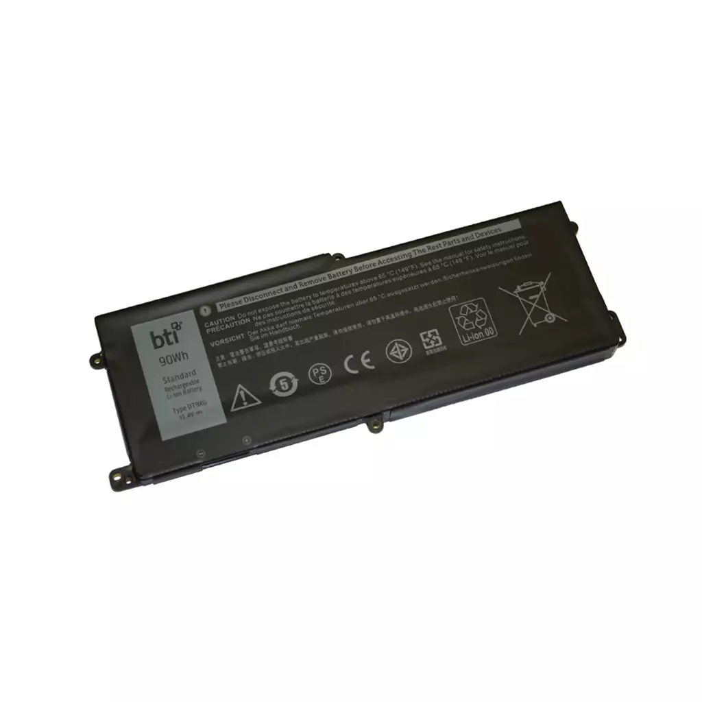 Bti 90Wh 6 Cell DT9XG Compatible Battery For Dell Alienware Area 51M R2 Alienware Area 51M R1