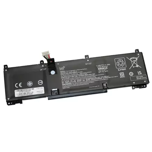 Photos - Battery BTI 51.3 3 cell 75G96AV compatible for HP 769M8UT#ABA 769M8UT#ABA 7Z5F3UT#ABA 8A836US#ABA 99T66UC#ABA 736Y6AV 84S97U