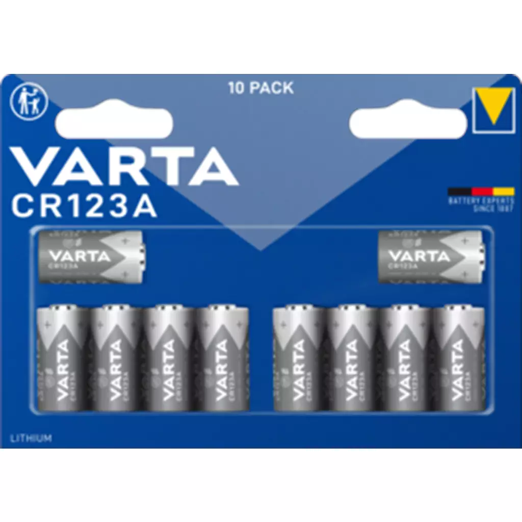 Varta 06205 CR123A Lithium
