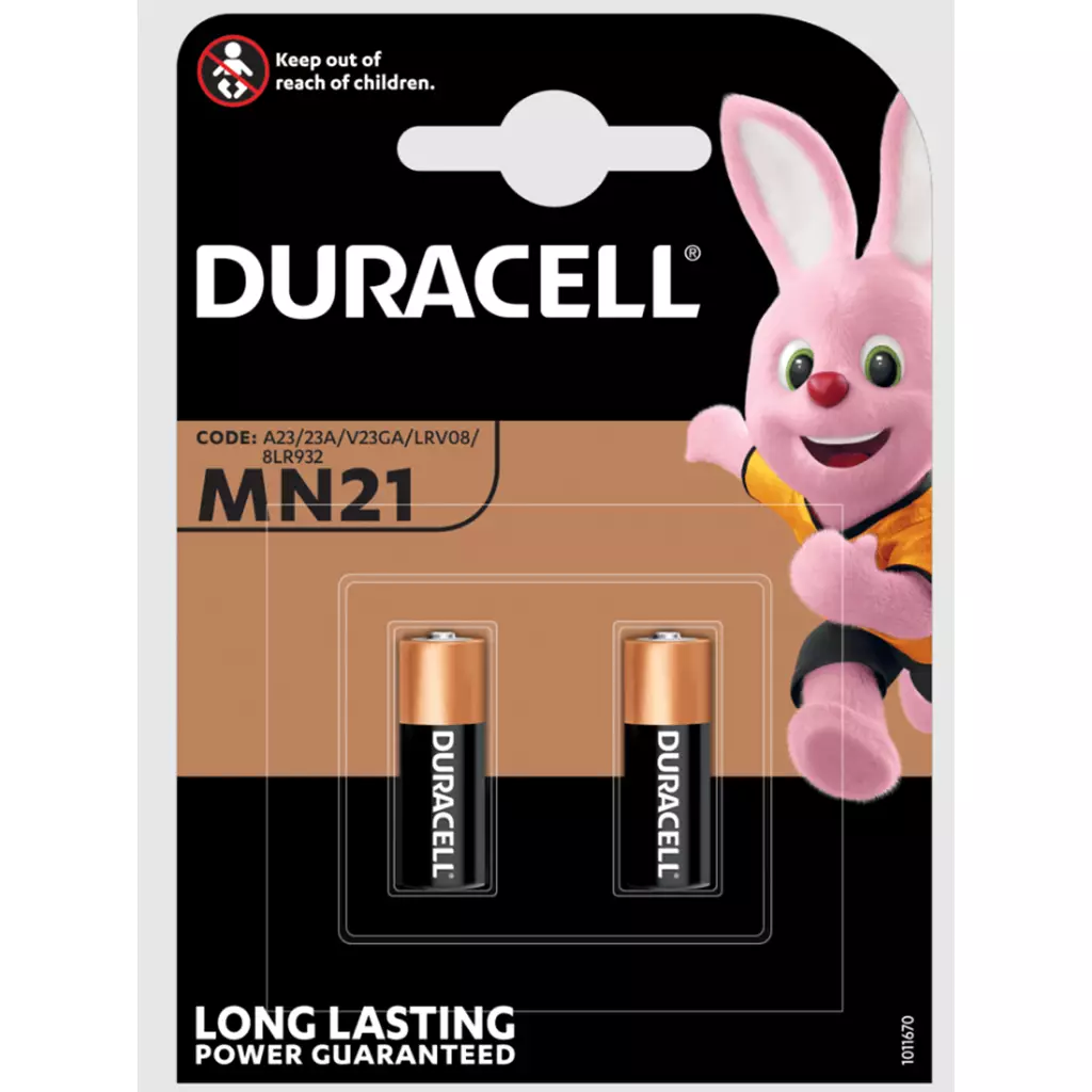 Duracell MN21 Single-Use Battery Alkaline