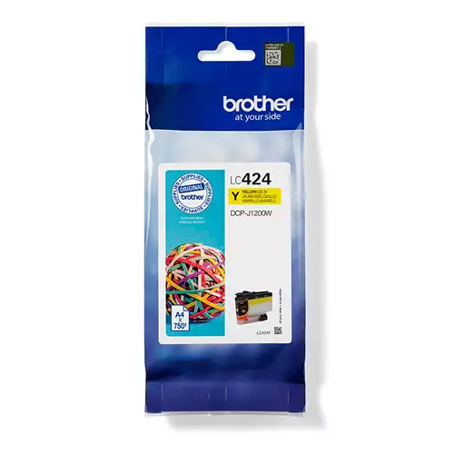 Brother LC424Y Ink Cartridge 1 Pc(S) Original Yellow
