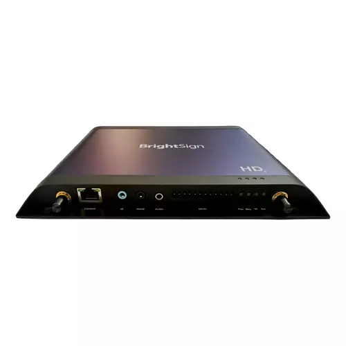Photos - Television BrightSign HD226 digital media player Black 4K Ultra HD Wi-Fi 