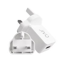 Jivo USB Plug - UK - White - JI-1866 | Quzo