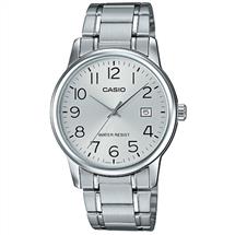 Casio Men's Stainless Steel Watch - MTP-V002D-7B | Quzo