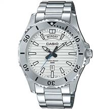 Casio Men's Stainless Steel Watch - MTD-1087D-7A | Quzo