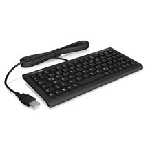 Keysonic ACK3401U Wired Mini Keyboard, USB, UltraCompact with Full