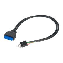 Akasa USB 3.0 to USB 2.0 Adapter Cable, USB 3.0 19pin male to USB 2.0