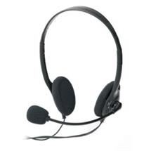 Ednet Headset Wired Calls/Music Black | Quzo