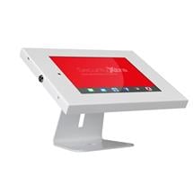 SecurityXtra SecureDock Uno Desk Mount Enclosure (White) for iPad