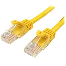 StarTech.com 45PAT5MYL networking cable 5 m Cat5e U/UTP (UTP) Yellow