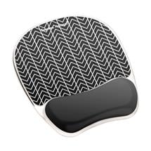 Fellowes 9653401 mouse pad Black, White | In Stock