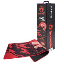 Marvo G42 mouse pad Gaming mouse pad Black, Red | In Stock